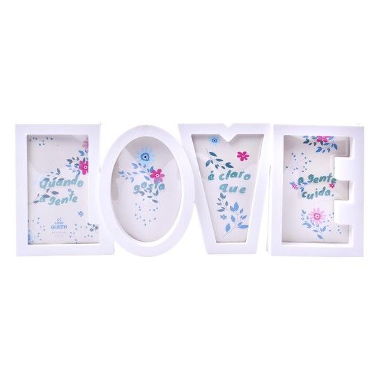PORTA FOTOS LOVE 10X15CM 1819-114 CX36 PORTA FOTOS LOVE 10X15CM 1819-114 CX36
