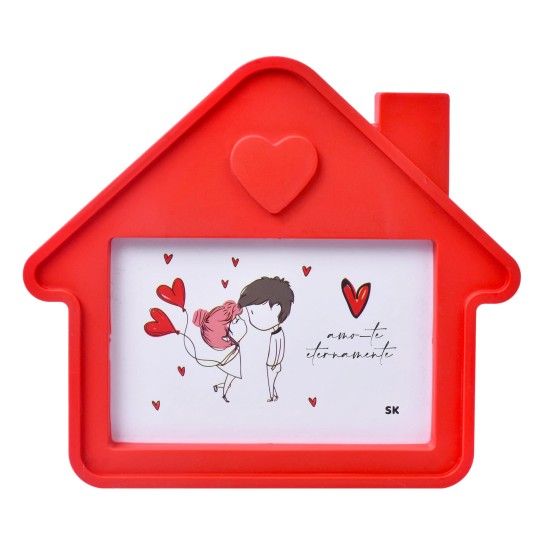 PORTA FOTOS CASA 10X15CM 1819-205 CX72 PORTA FOTOS CASA 10X15CM 1819-205 CX72