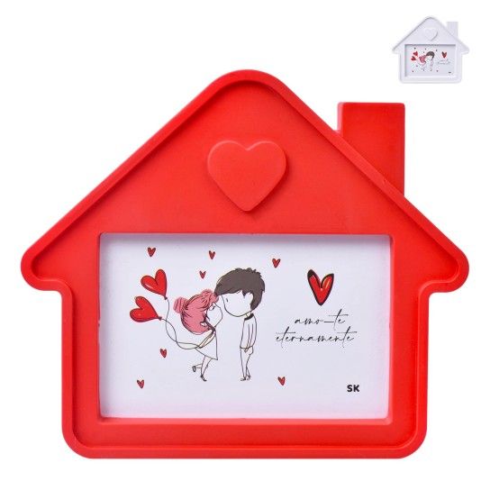 PORTA FOTOS CASA 10X15CM 1819-205 CX72 PORTA FOTOS CASA 10X15CM 1819-205 CX72