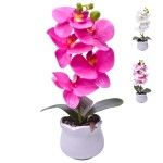 VASO C/ FLOR 9X9X40CM SK 2439-066 CX24