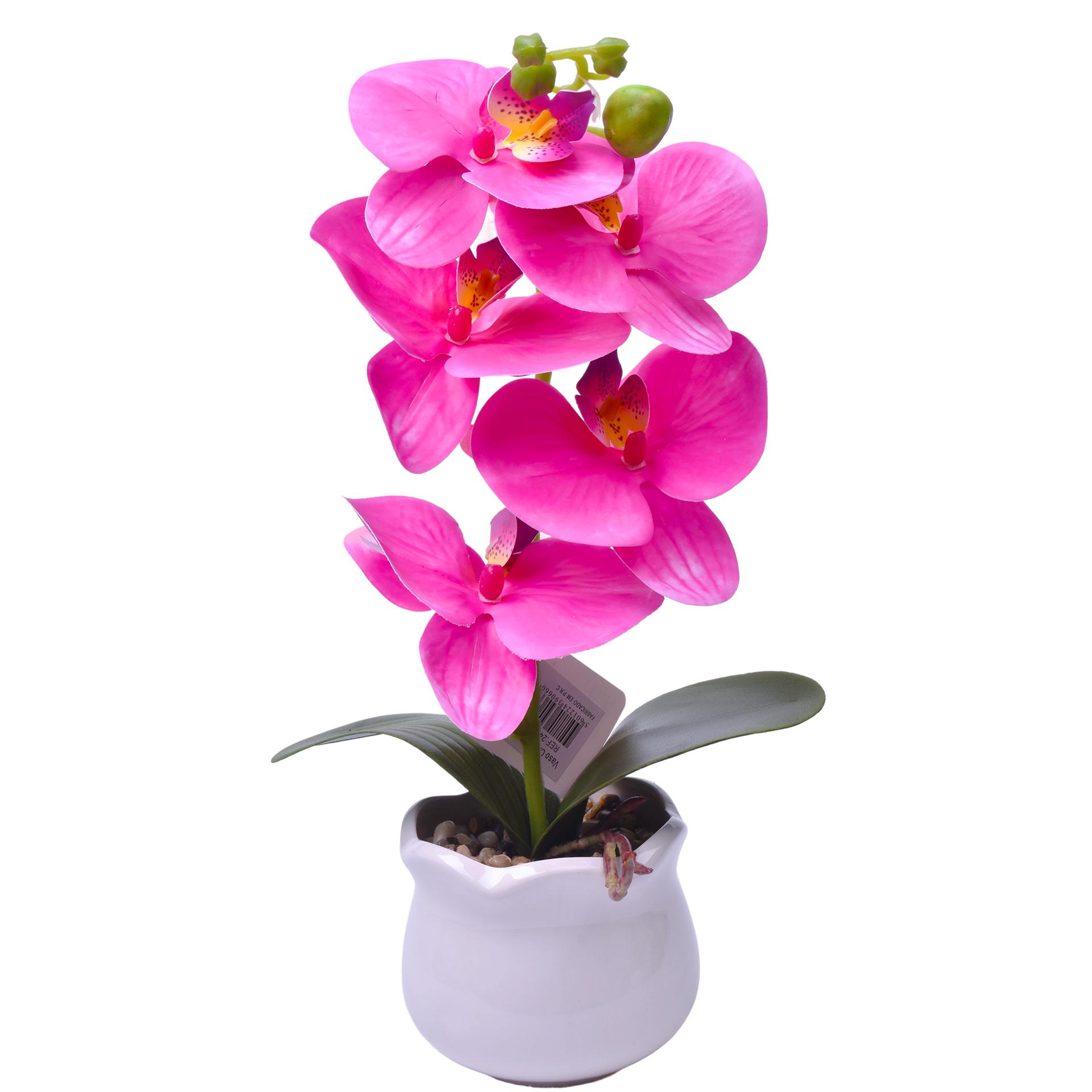 VASO C/ FLOR 9X9X40CM SK 2439-066 CX24