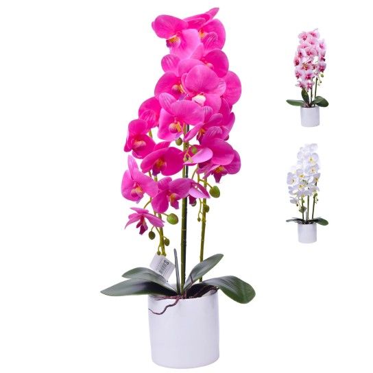VASO C/ FLOR 14X14X76CM SK 2439-072 CX6 VASO C/ FLOR 14X14X76CM SK 2439-072 CX6