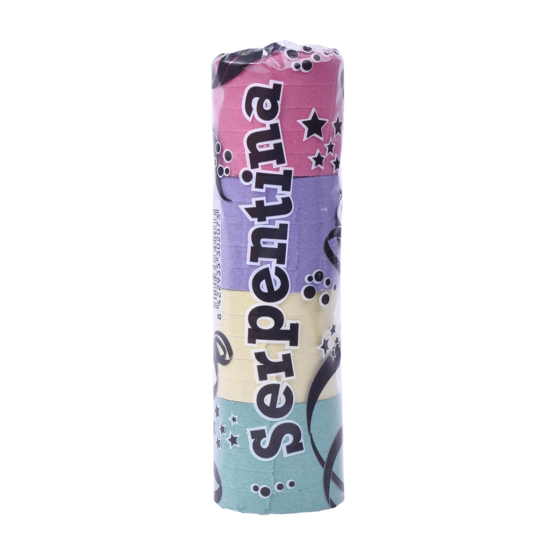 SERPENTINAS COR 20 ROLOS CX200 SERPENTINAS COR 20 ROLOS CX200