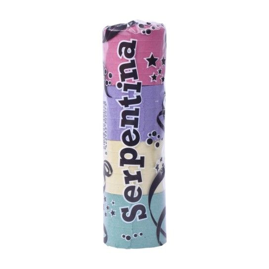 SERPENTINAS COR 20 ROLOS CX200 SERPENTINAS COR 20 ROLOS CX200