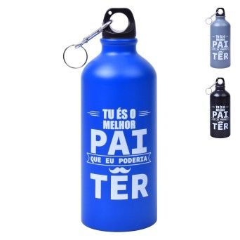 GARRAFA ALUM PAI 600ML 7,2X21,5 CX60