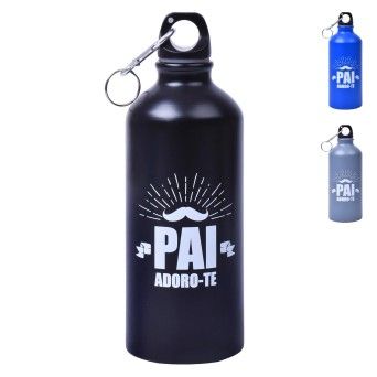 GARRAFA ALUM  PAI 600ML 7,2X21,5 CX60