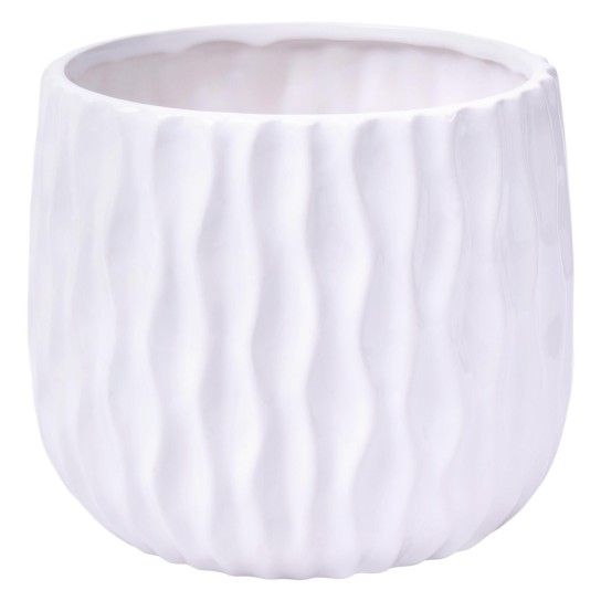 VASO CERAMICA 15.2X12.8CM SK 216-13 CX16