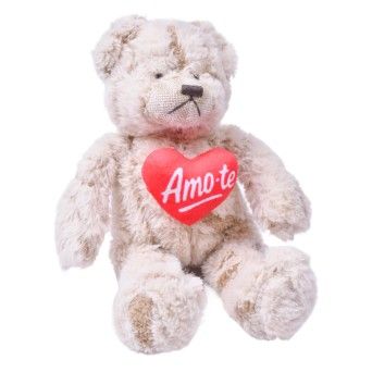 URSO PELUCHE BEGE 35CM SK 118-11 CX16