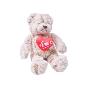 URSO PELUCHE BEGE 25CM SK 118-09 CX48