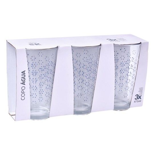 CONJ. 3 COPOS AGUA 471ML SK 424-33A