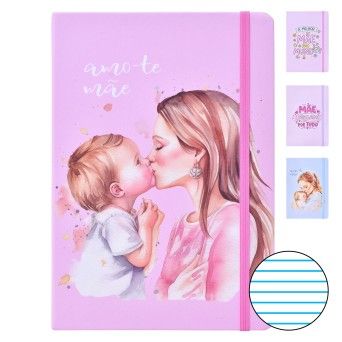 BLOCO NOTAS M�E A5 SK 3098-012-M CX72