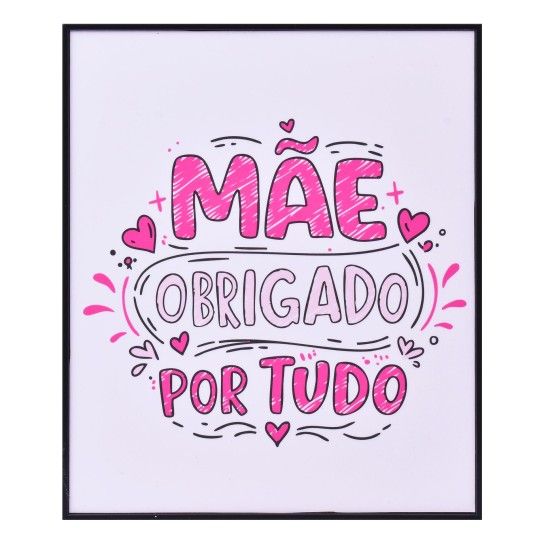QUADRO MAE 25X30X1,8CM SK 203-087-MB2 CX60 QUADRO MAE 25X30X1,8CM SK 203-087-MB2 CX60