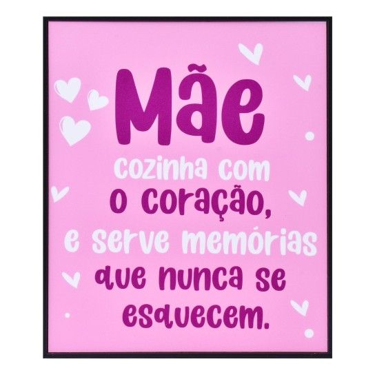 QUADRO MAE 25X30X1,8CM SK 203-087-MB2 CX60 QUADRO MAE 25X30X1,8CM SK 203-087-MB2 CX60