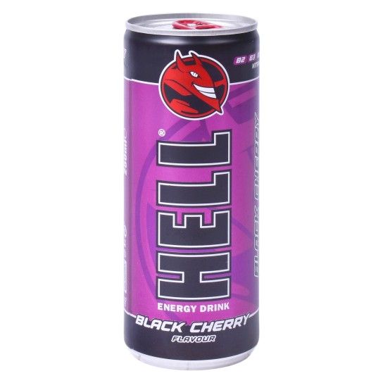 HELL BEBIDA ENERG.BLACK CHERRY 24X250ML HELL BEBIDA ENERG.BLACK CHERRY 24X250ML