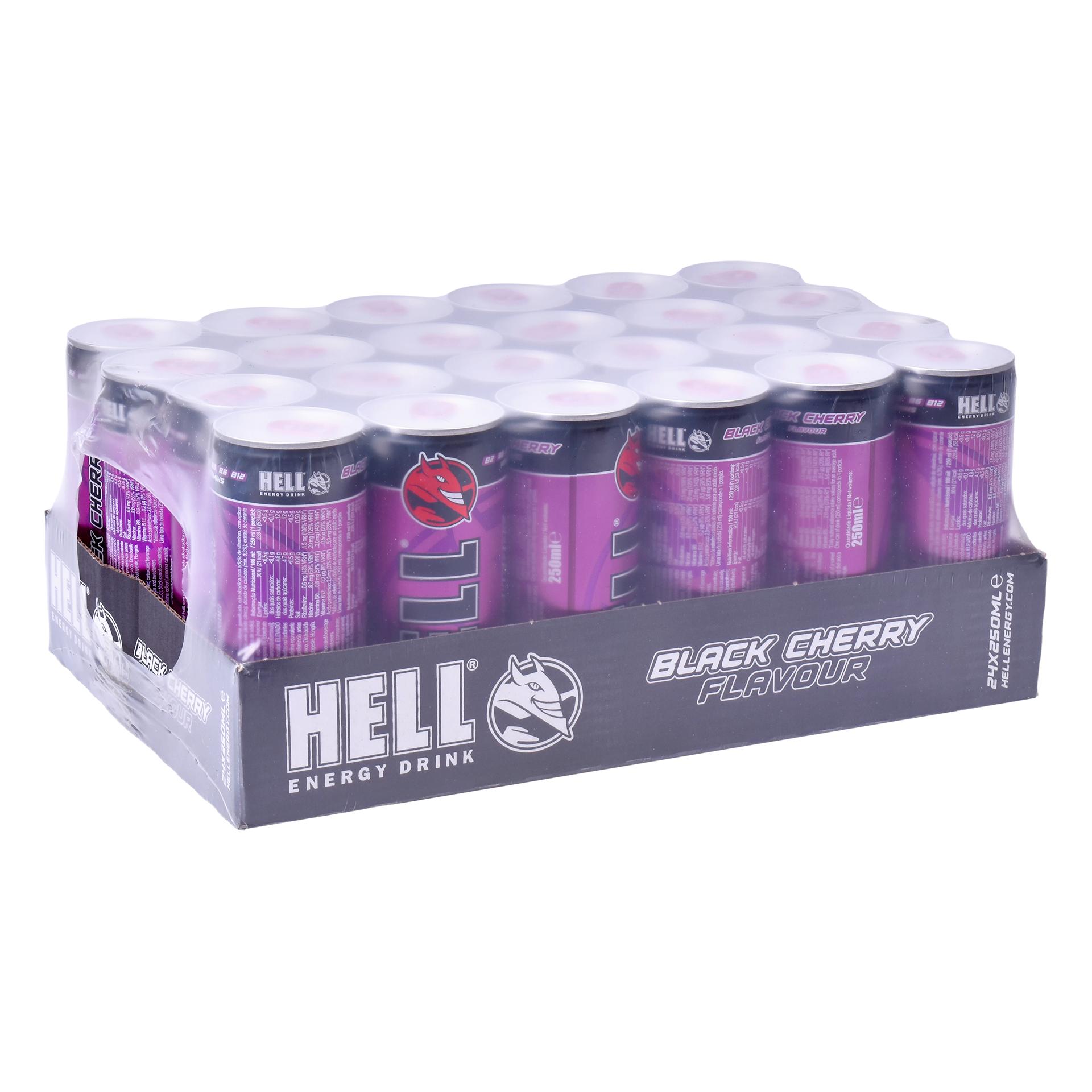 HELL BEBIDA ENERG.BLACK CHERRY 24X250ML HELL BEBIDA ENERG.BLACK CHERRY 24X250ML