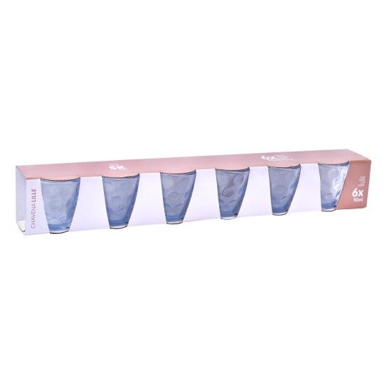 CHAVENA VIDRO 6UN 90ML SK 424-44 CX12 CHAVENA VIDRO 6UN 90ML SK 424-44 CX12