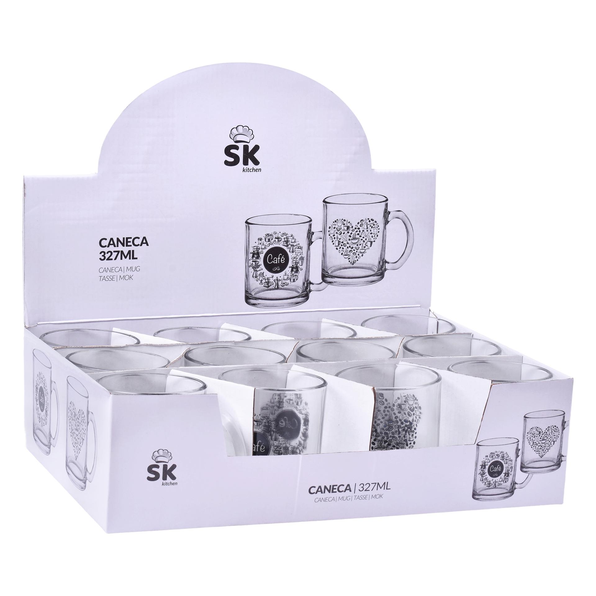 CANECA 327ML SK 424-70 CX24 CANECA 327ML SK 424-70 CX24