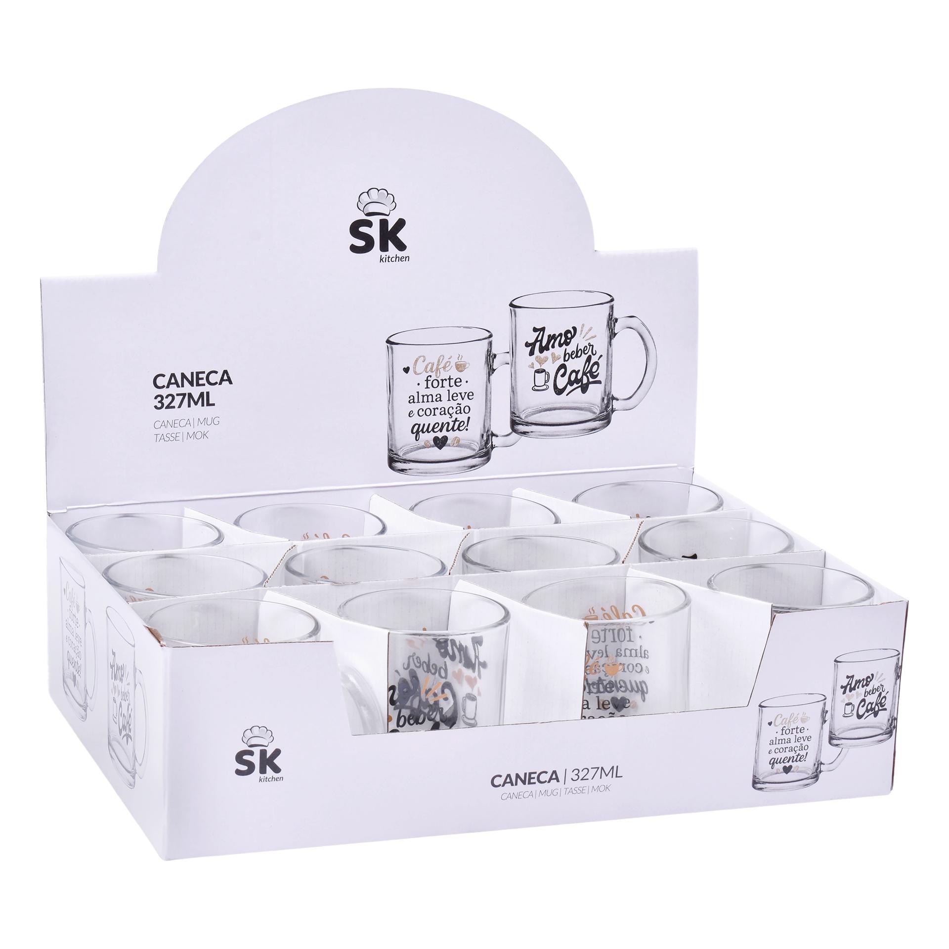 CANECA 327ML SK 424-74 CX24