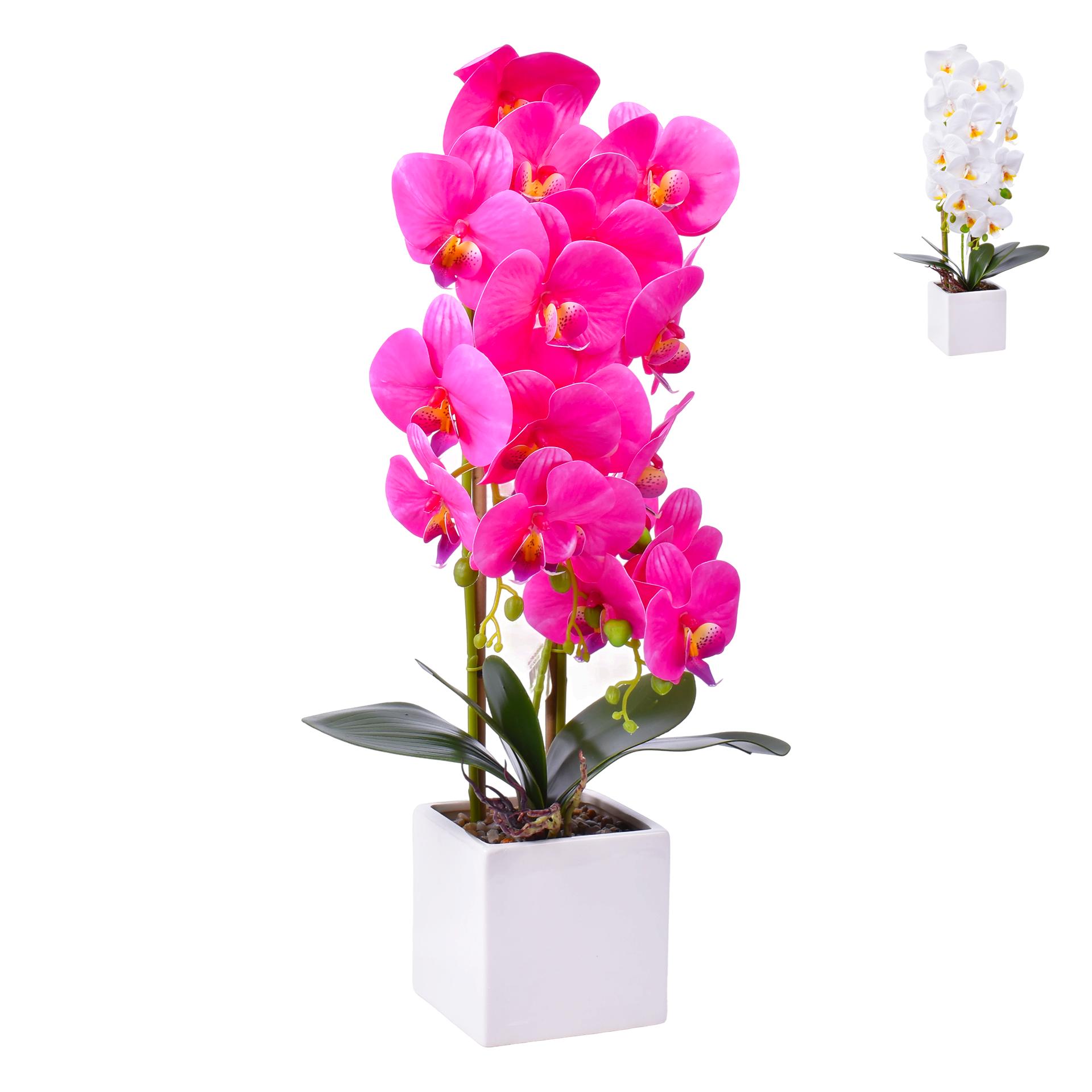 VASO C/FLOR ARTIFICIAL 2439-104 CX12 VASO C/FLOR ARTIFICIAL 2439-104 CX12