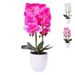 VASO C/FLOR ARTIFICIAL 2439-003 CX12 VASO C/FLOR ARTIFICIAL 2439-003 CX12