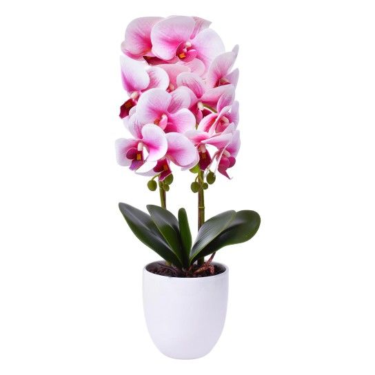 VASO C/FLOR ARTIFICIAL 2439-003 CX12 VASO C/FLOR ARTIFICIAL 2439-003 CX12