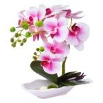VASO C/FLOR ARTIFICIAL 2439-023 CX24 VASO C/FLOR ARTIFICIAL 2439-023 CX24