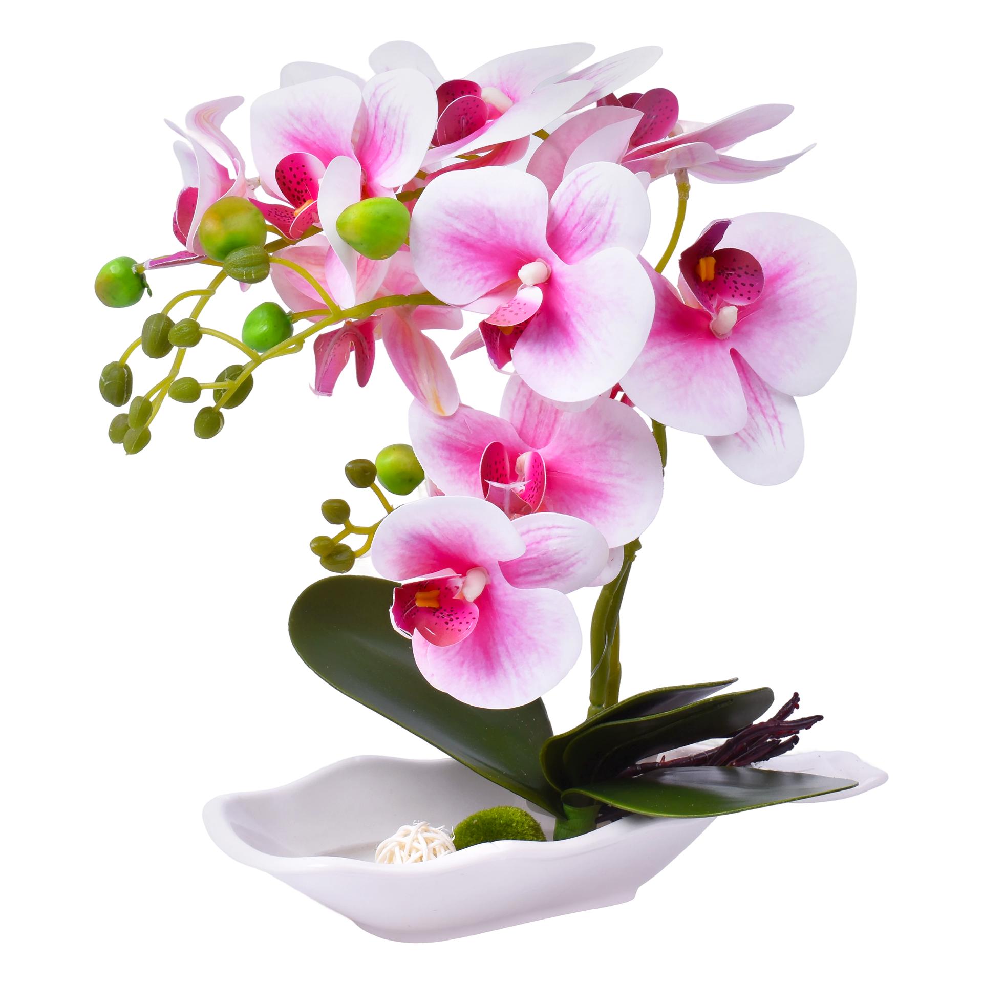VASO C/FLOR ARTIFICIAL 2439-023 CX24 VASO C/FLOR ARTIFICIAL 2439-023 CX24