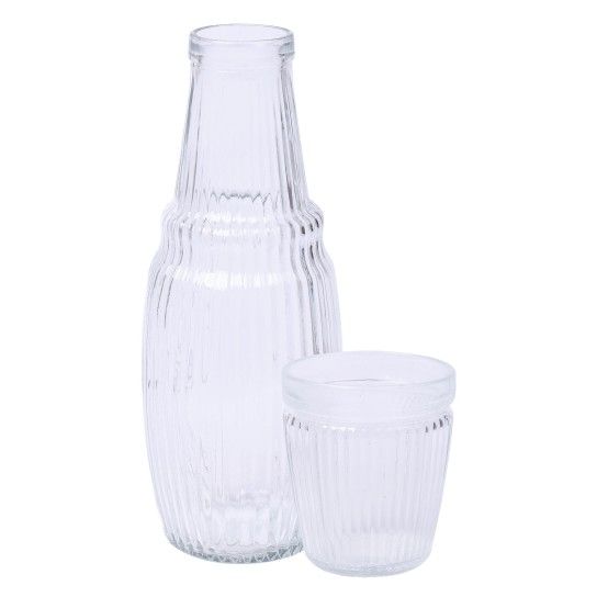 GARRAFA VIDRO C/COPO 1030ML SK 424-61 CX12 GARRAFA VIDRO C/COPO 1030ML SK 424-61 CX12