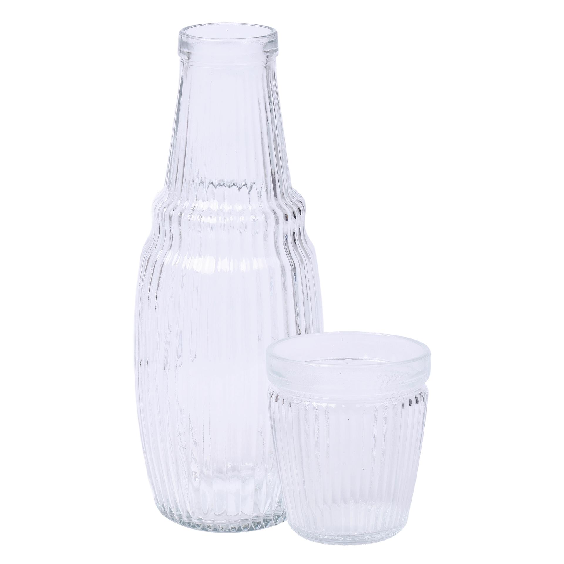 GARRAFA VIDRO C/COPO 1030ML SK 424-61 CX12 GARRAFA VIDRO C/COPO 1030ML SK 424-61 CX12
