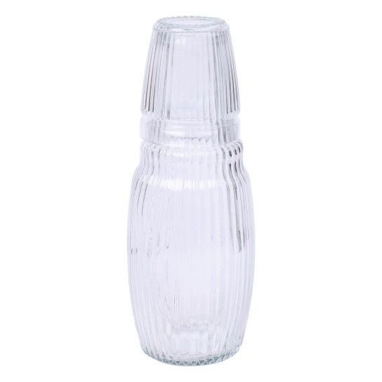 GARRAFA VIDRO C/COPO 1030ML SK 424-61 CX12 GARRAFA VIDRO C/COPO 1030ML SK 424-61 CX12