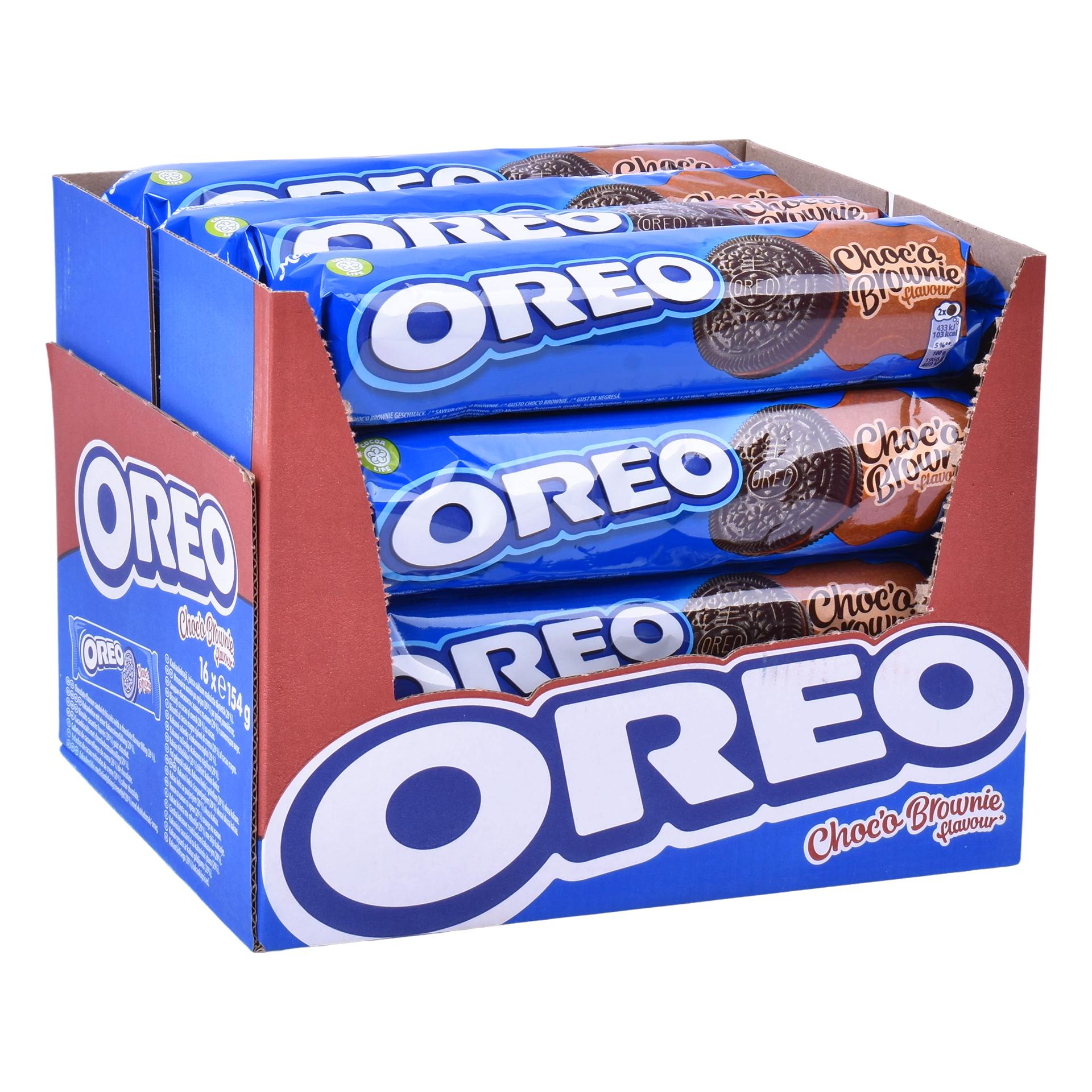 BOLACHAS OREO BROWNIE154G BOLACHAS OREO BROWNIE154G
