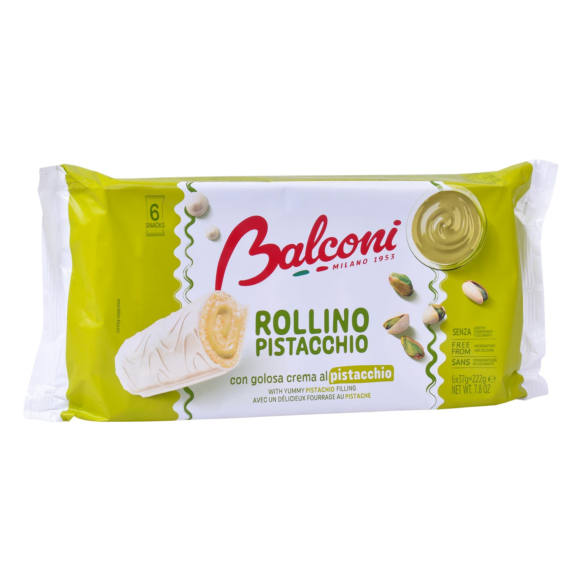 MINIROLLS PISTACHIO 222GR MINIROLLS PISTACHIO 222GR