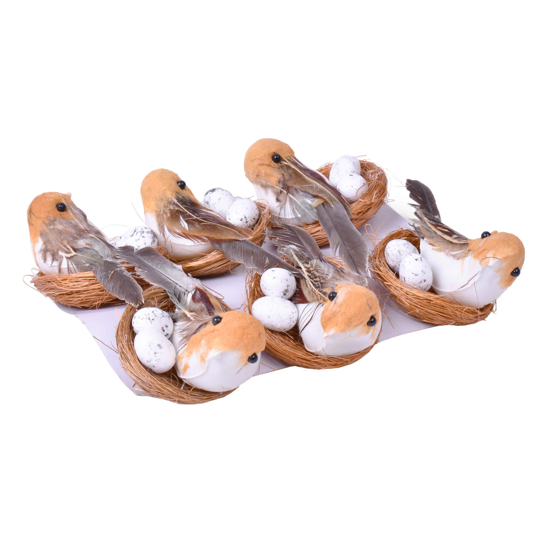 NINHO PASCOA 7,5CM 6UN 2541-451 CX600 NINHO PASCOA 7,5CM 6UN 2541-451 CX600