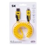 CABO USB 4EM1 1,2MT SK 3108-000 CX72 CABO USB 4EM1 1,2MT SK 3108-000 CX72