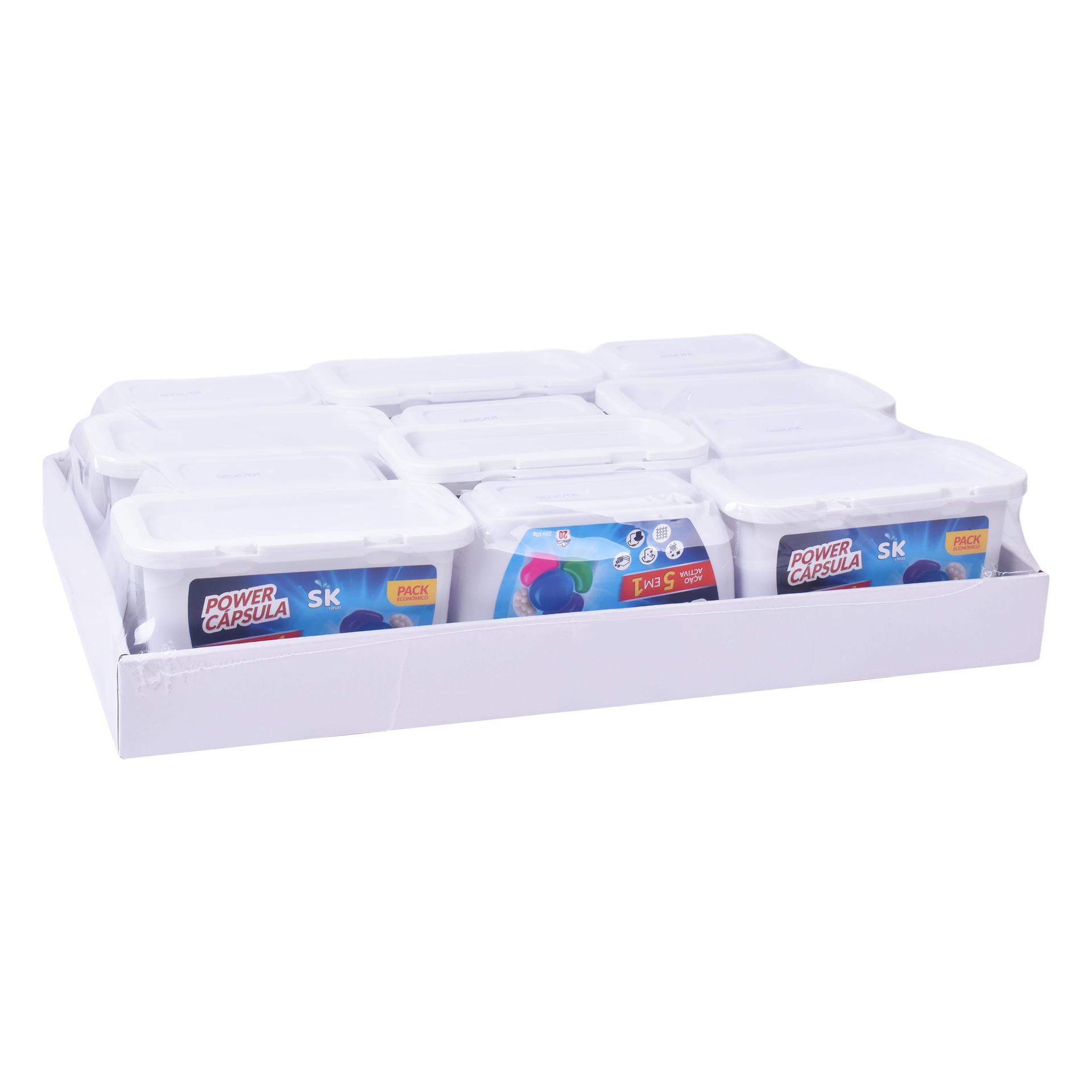 CAPSULAS ROUPA 5 EM 1 20UN SK 3097-09 CX36 CAPSULAS ROUPA 5 EM 1 20UN SK 3097-09 CX36