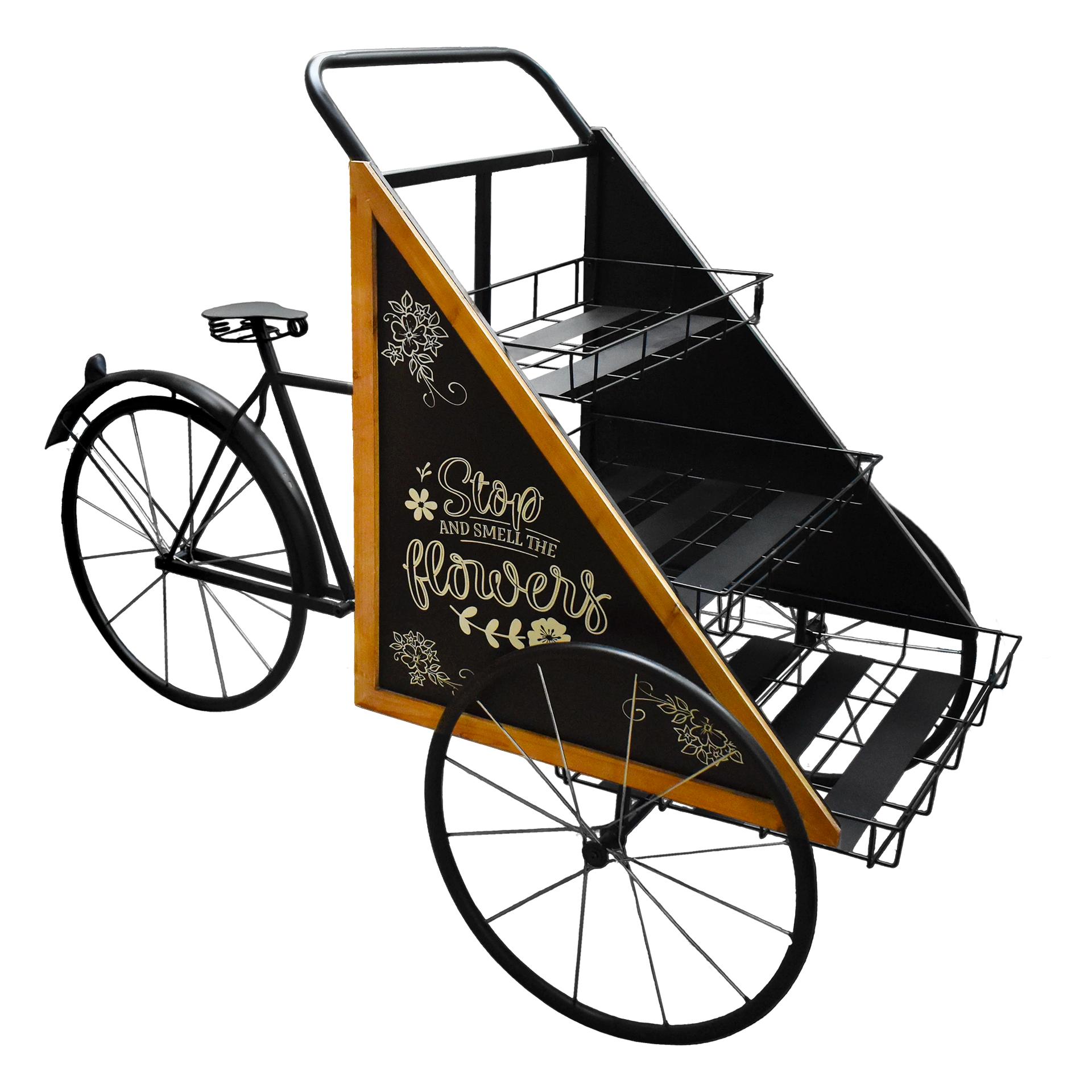 BICICLETA P/VASO 175X80X114 SK178-801CX1 BICICLETA P/VASO 175X80X114 SK178-801CX1