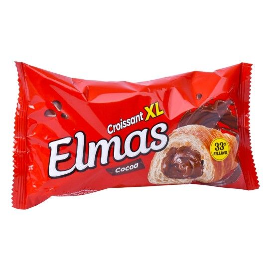 CROISSANT XL ELMAS CHOCOLATE 80G CROISSANT XL ELMAS CHOCOLATE 80G
