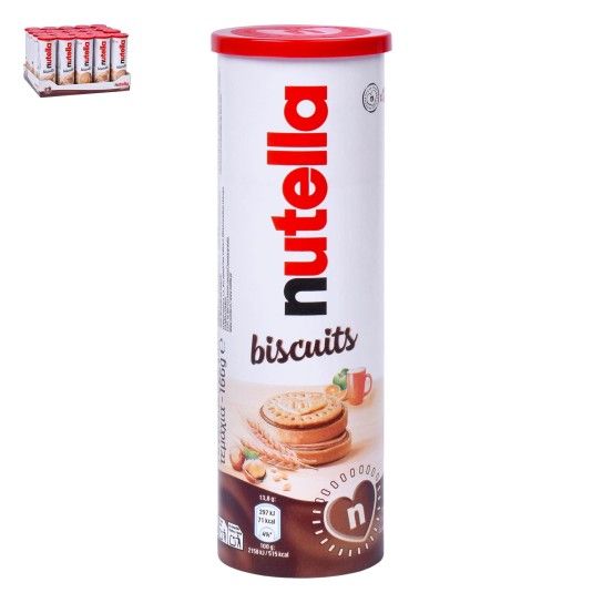 BOLACHAS NUTELLA BISCUITS 166G BOLACHAS NUTELLA BISCUITS 166G