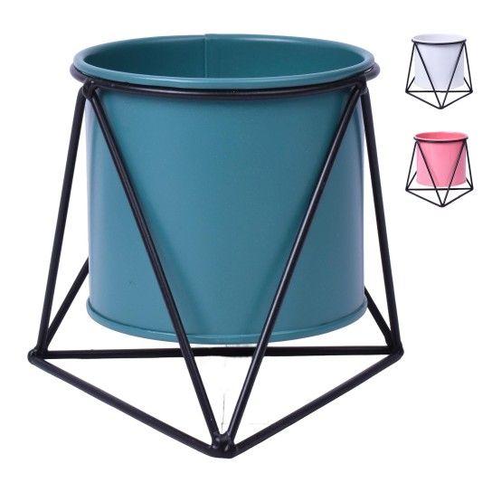 VASO C/ SUP. METAL SK 176-02 VASO C/ SUP. METAL SK 176-02