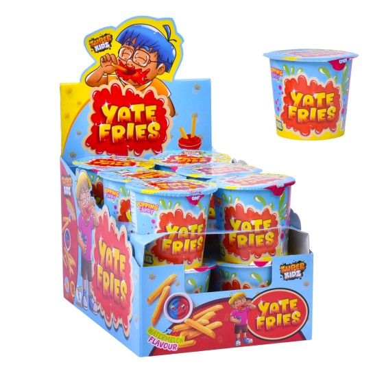 YATE FRIES MELANCIA 12X61G CX8 YATE FRIES MELANCIA 12X61G CX8