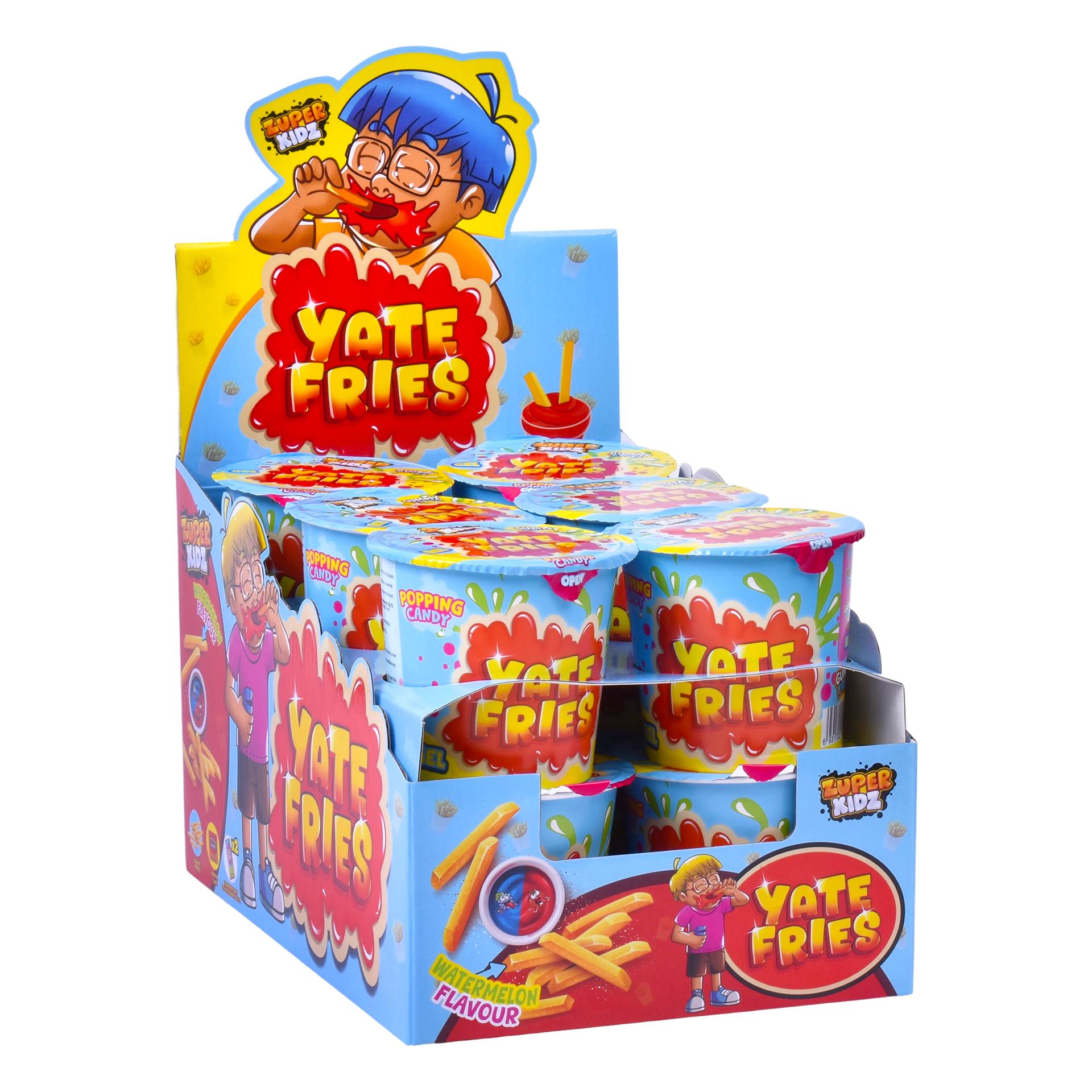 YATE FRIES MELANCIA 12X61G CX8 YATE FRIES MELANCIA 12X61G CX8