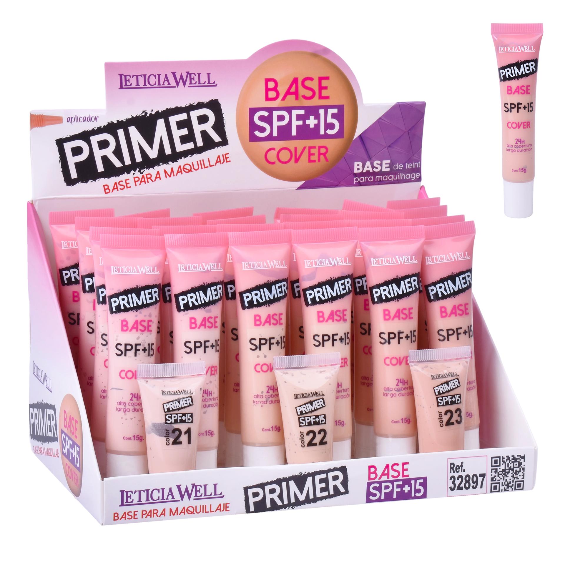 PRIMER MAQUILHAGEM SPF +15 32897 CX24