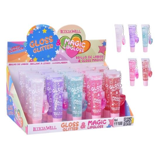 GLOSS GLITTER+MAGICO CORAÇAO 11188 CX20 GLOSS GLITTER+MAGICO CORAÇAO 11188 CX20