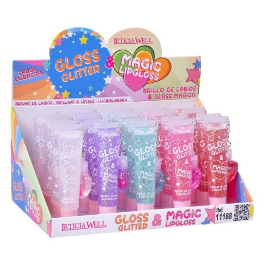 GLOSS GLITTER+MAGICO CORAÇAO 11188 CX20 GLOSS GLITTER+MAGICO CORAÇAO 11188 CX20