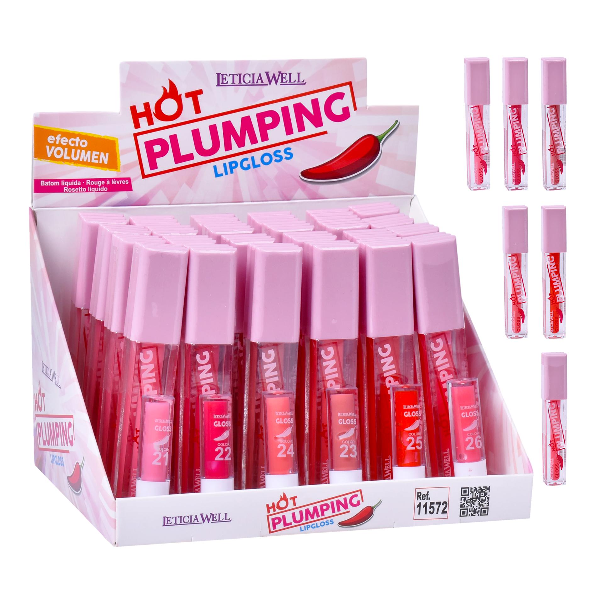 LIP GLOSS HOT PLUMPIMG 11572 CX24 LIP GLOSS HOT PLUMPIMG 11572 CX24