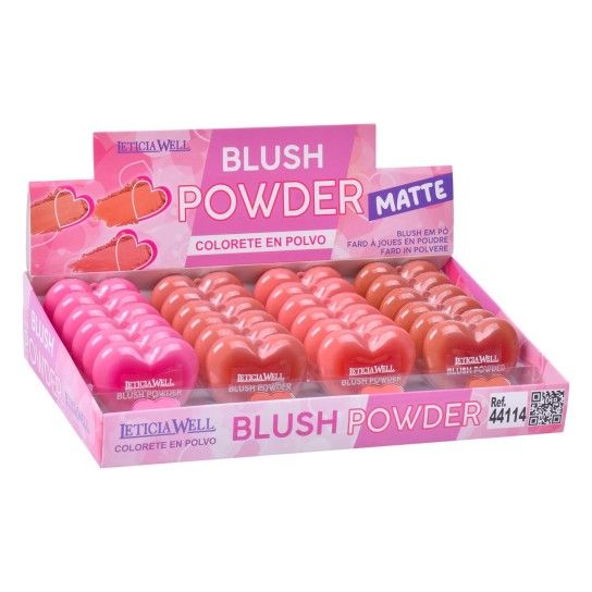 BLUSH PO CORAÇAO 44114 CX24 BLUSH PO CORAÇAO 44114 CX24