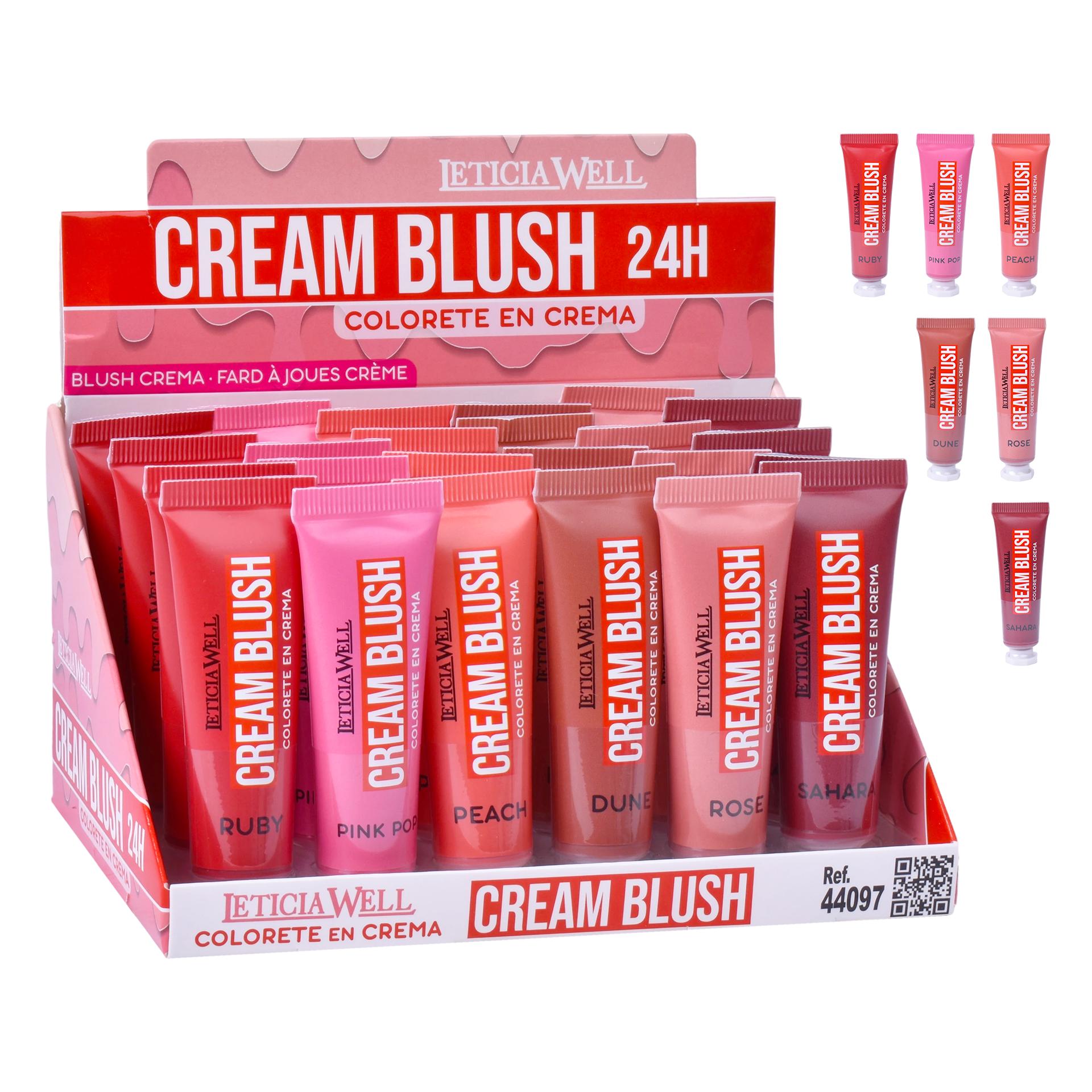 BLUSH CREME TUBO 24H 44097 CX24