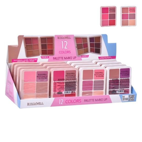 PALETA BLUSH CREME/PO 35100 CX16 PALETA BLUSH CREME/PO 35100 CX16