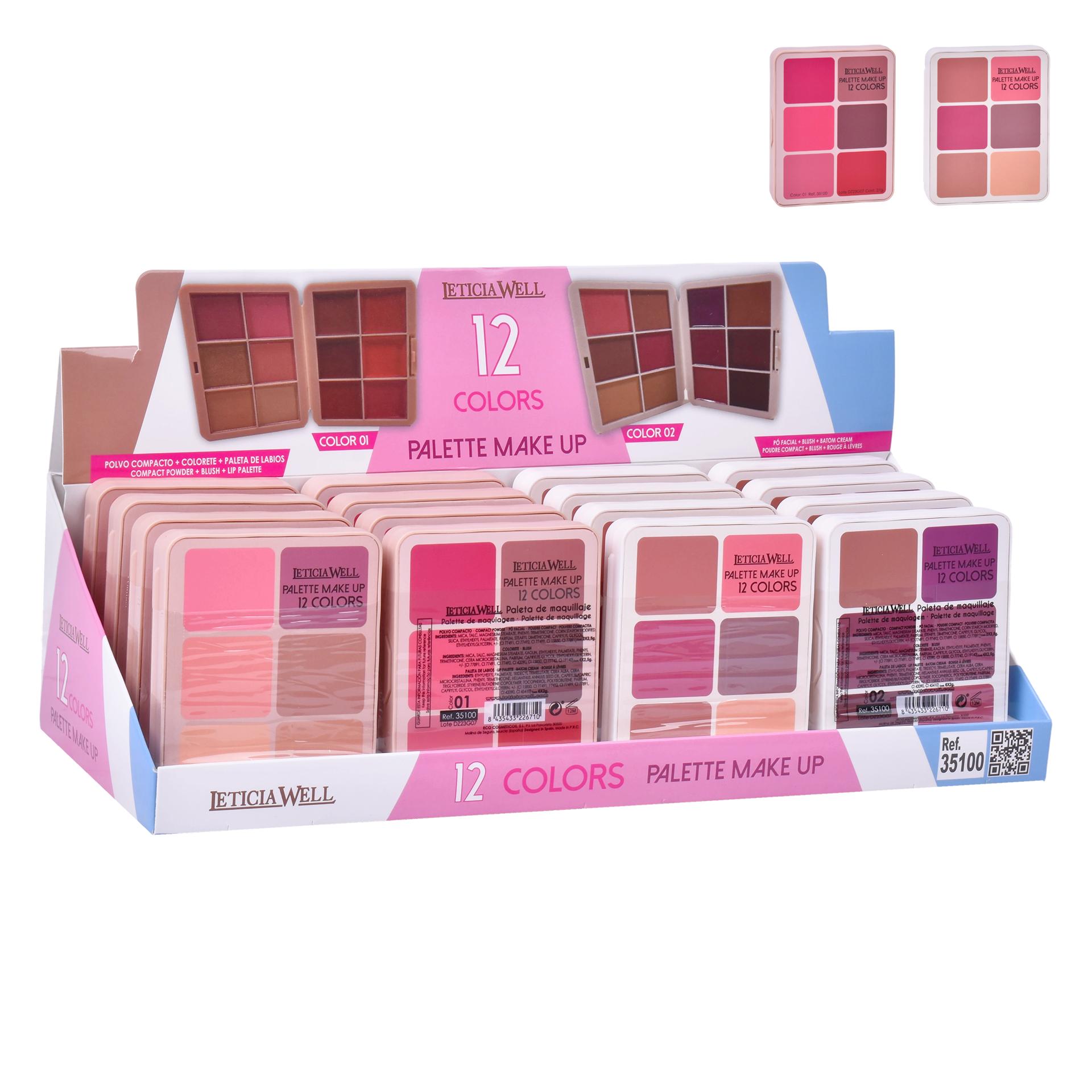 PALETA BLUSH CREME/PO 35100 CX16 PALETA BLUSH CREME/PO 35100 CX16