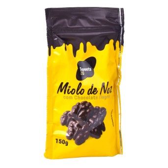 NOZ COBERTA CHOCOLATE NEGRO 150G